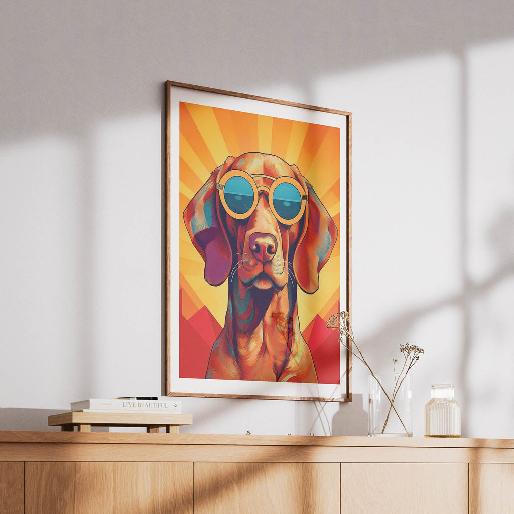 Vizsla In Colourful Sunnies 1 image 6