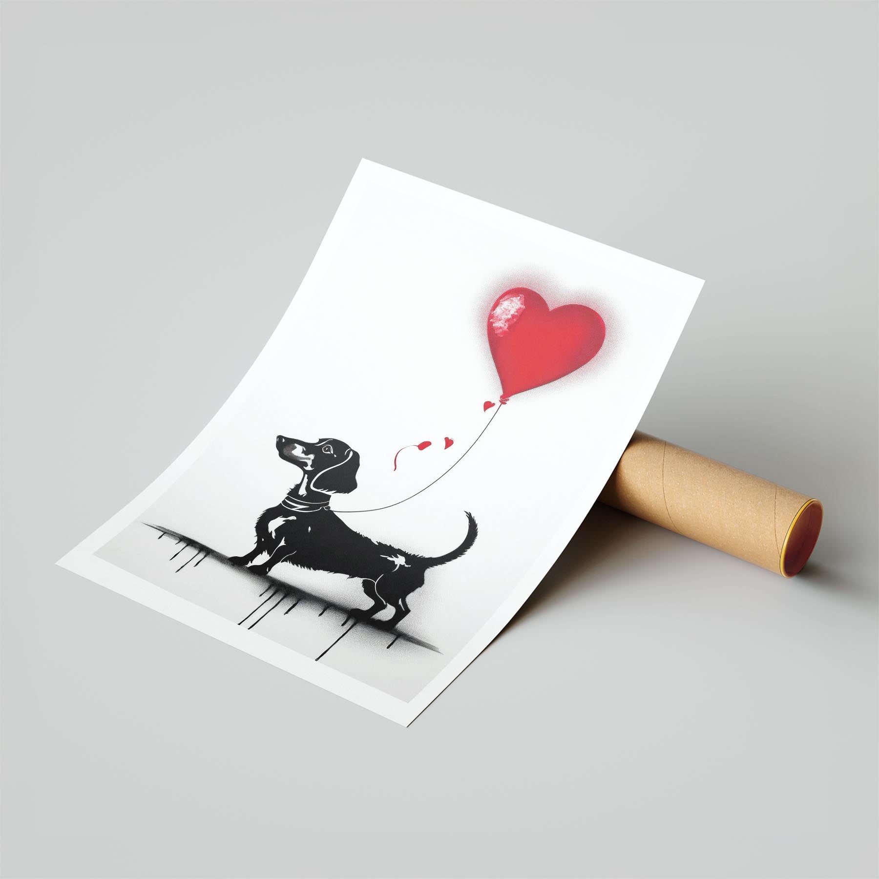 Doberman LOVE Series Inspired by the Obama Poster image 9