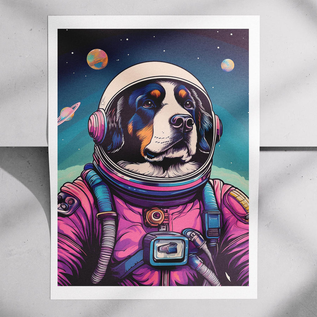 Bernese Mountain Dog Space Dogs Series image 7