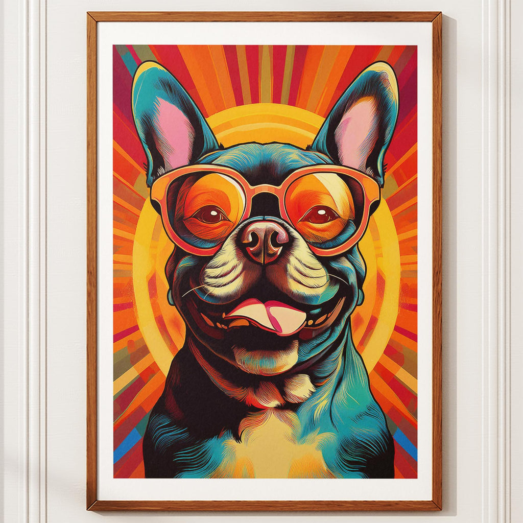 French Bull Dog In Colourful Sunnies 9 image 11