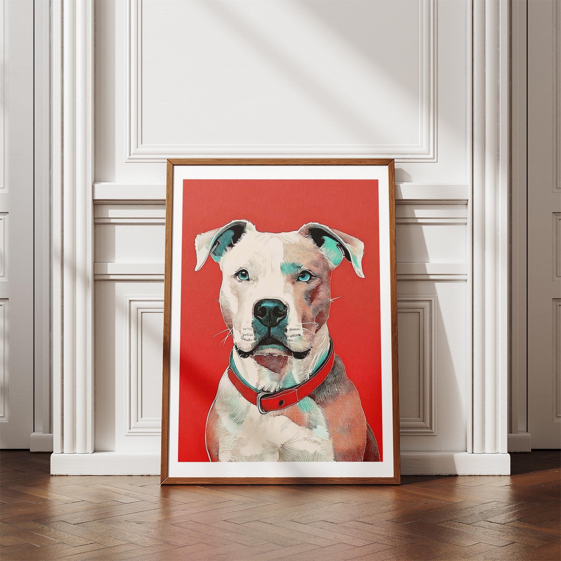 American Staffordshire Terrier Red Dog Series image 4