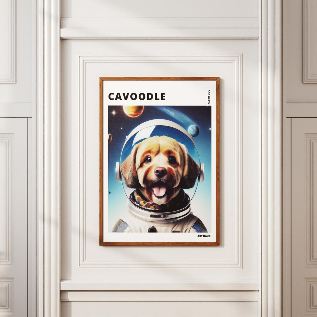 Cavoodle Astronaut Dog Series with Text Astro Dog image 3