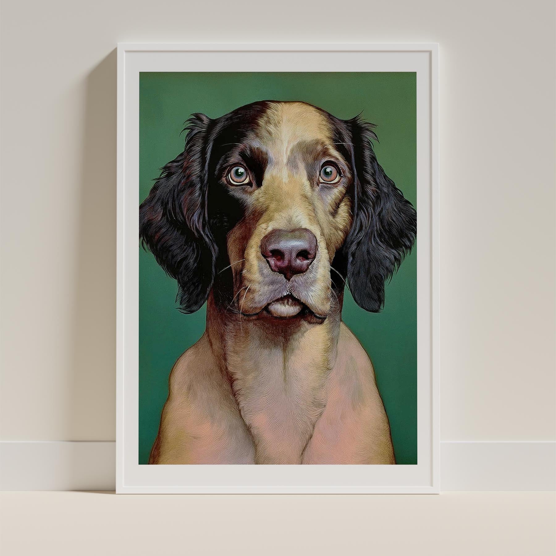 Gordon Setter Green Painted Series image 9