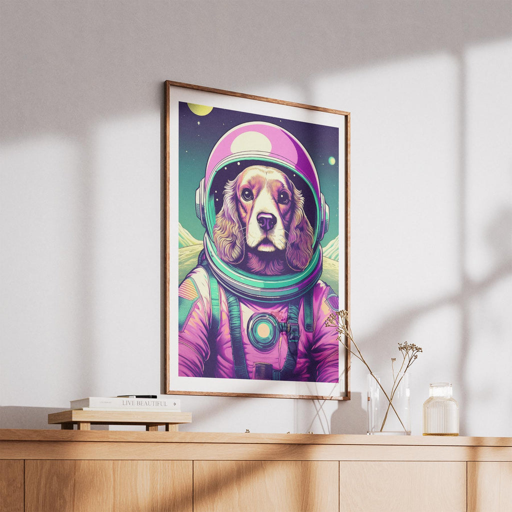 Cocker Spaniel Space Dogs Series image 5