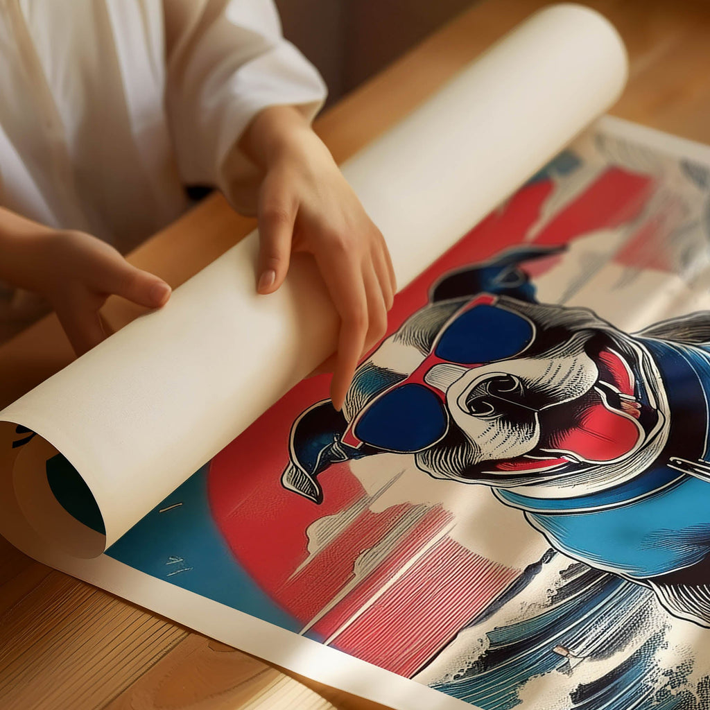 Staffordshire Hokosai Surfer Dogs 2 image 3