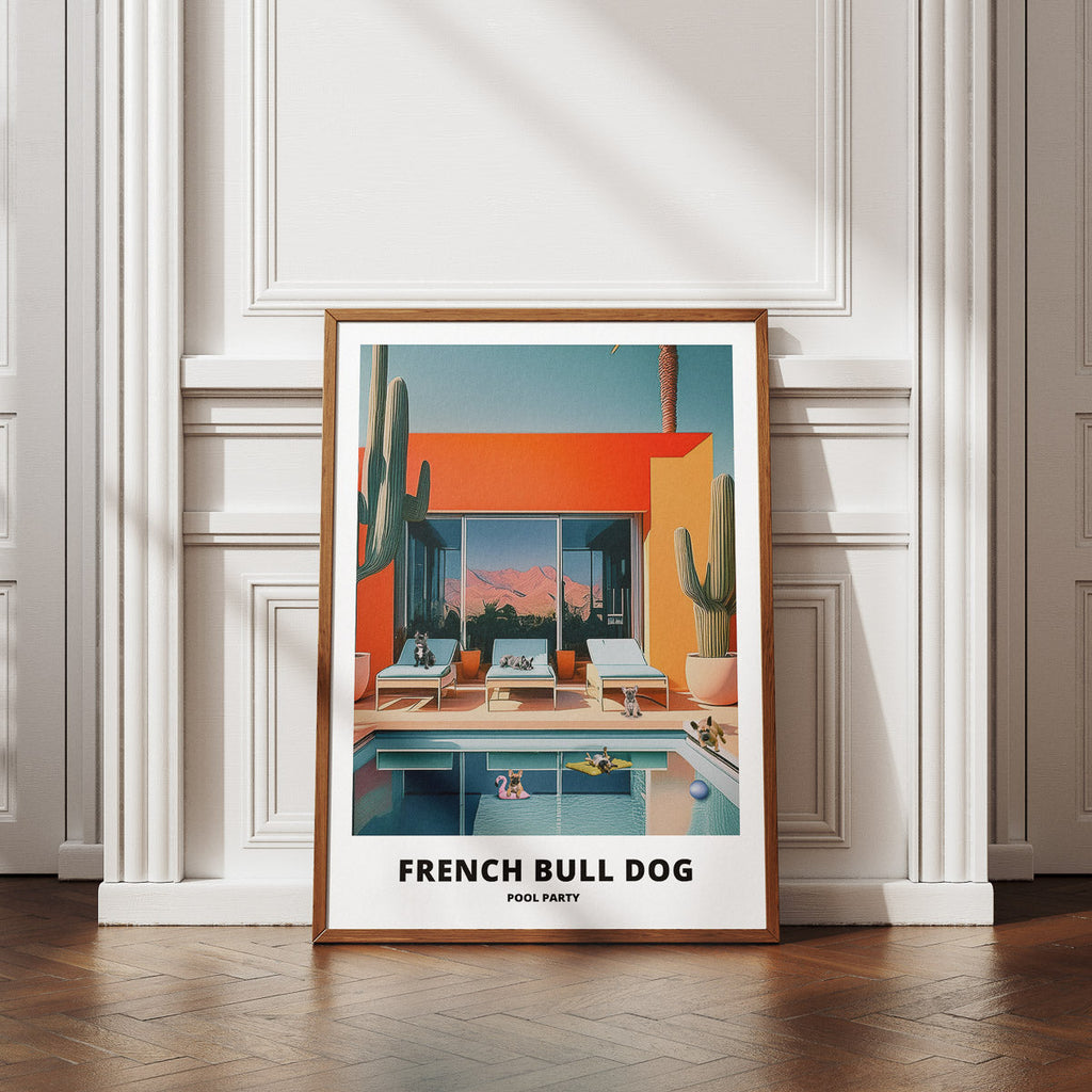 French Bull Dog Pool Party image 4