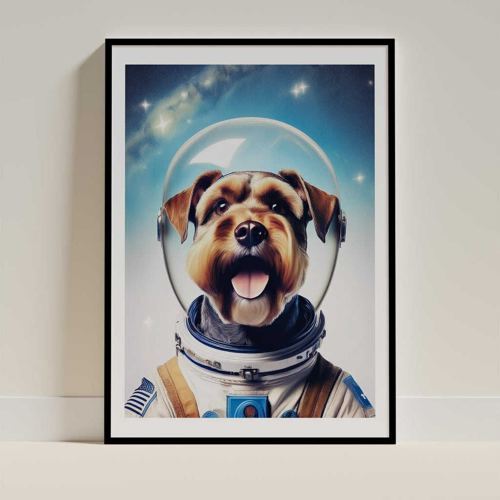 Schnauzer Astronaut Dog Series image 0