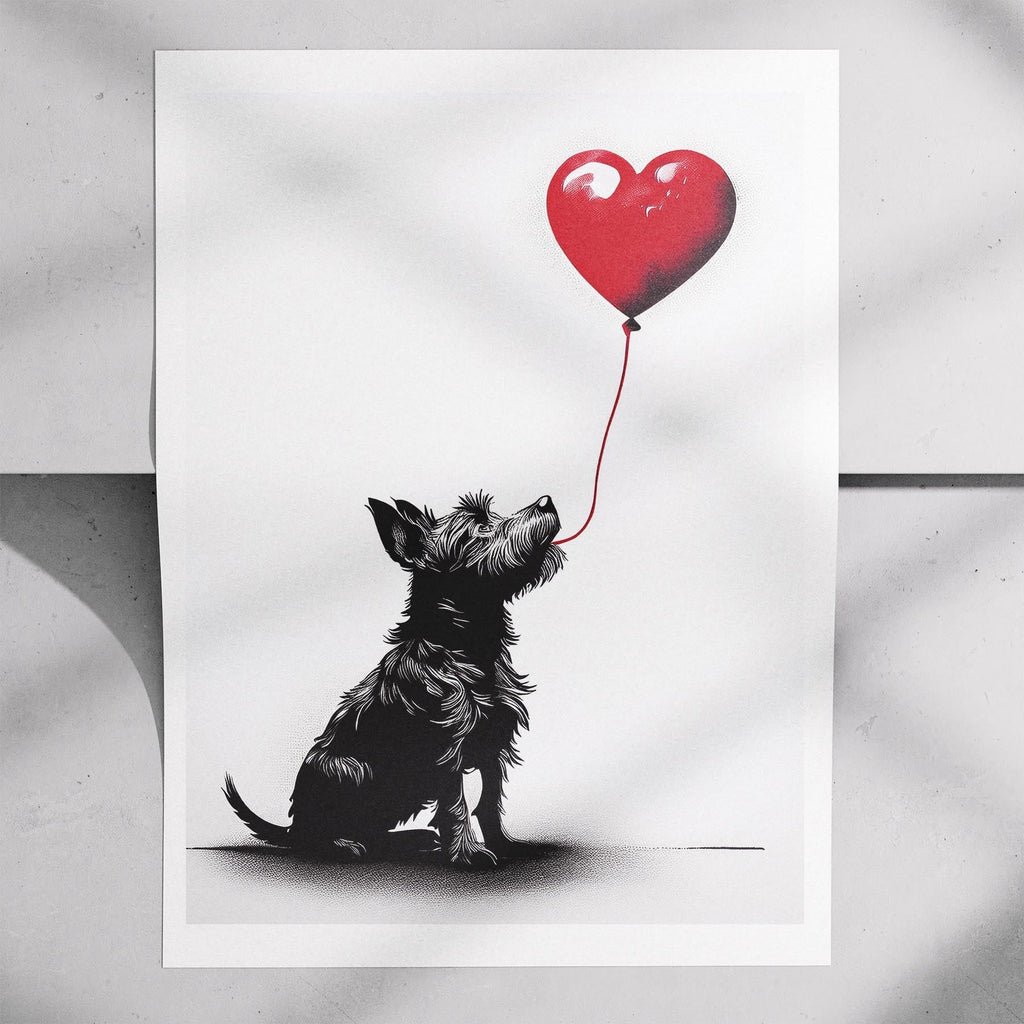 Australian Terrier DOGSY Series inspired by the Art of Banksy image 7