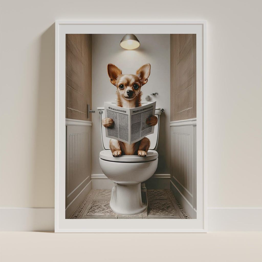 Chihuahua Toilet Humour Dog Series 2 image 9