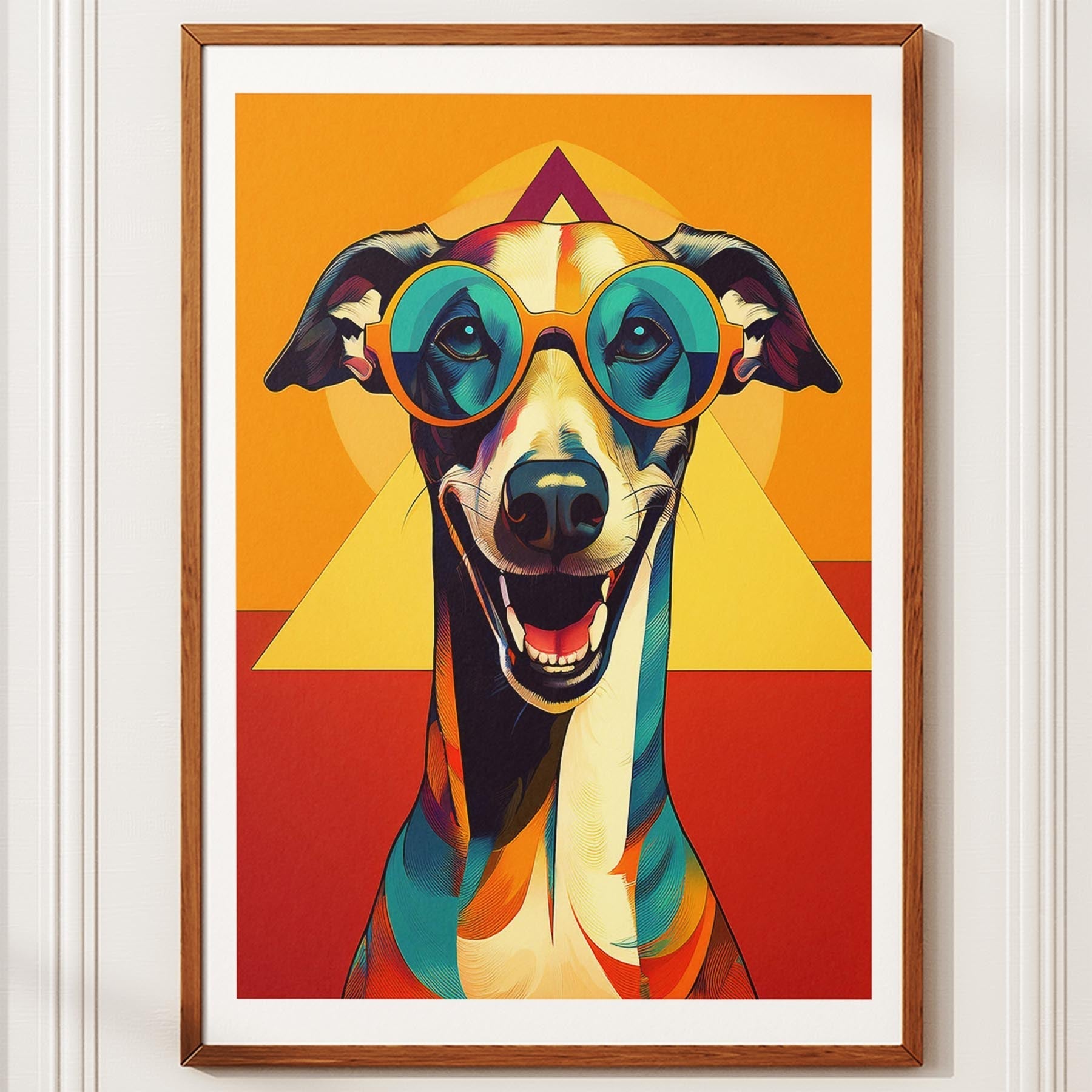Greyhound In Colourful Sunnies 1 image 10