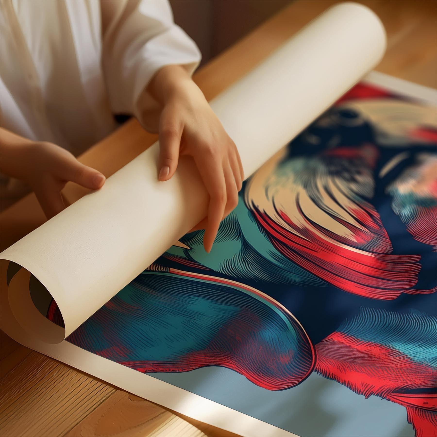 Maltese LOVE Series Inspired by the Obama Poster image 1