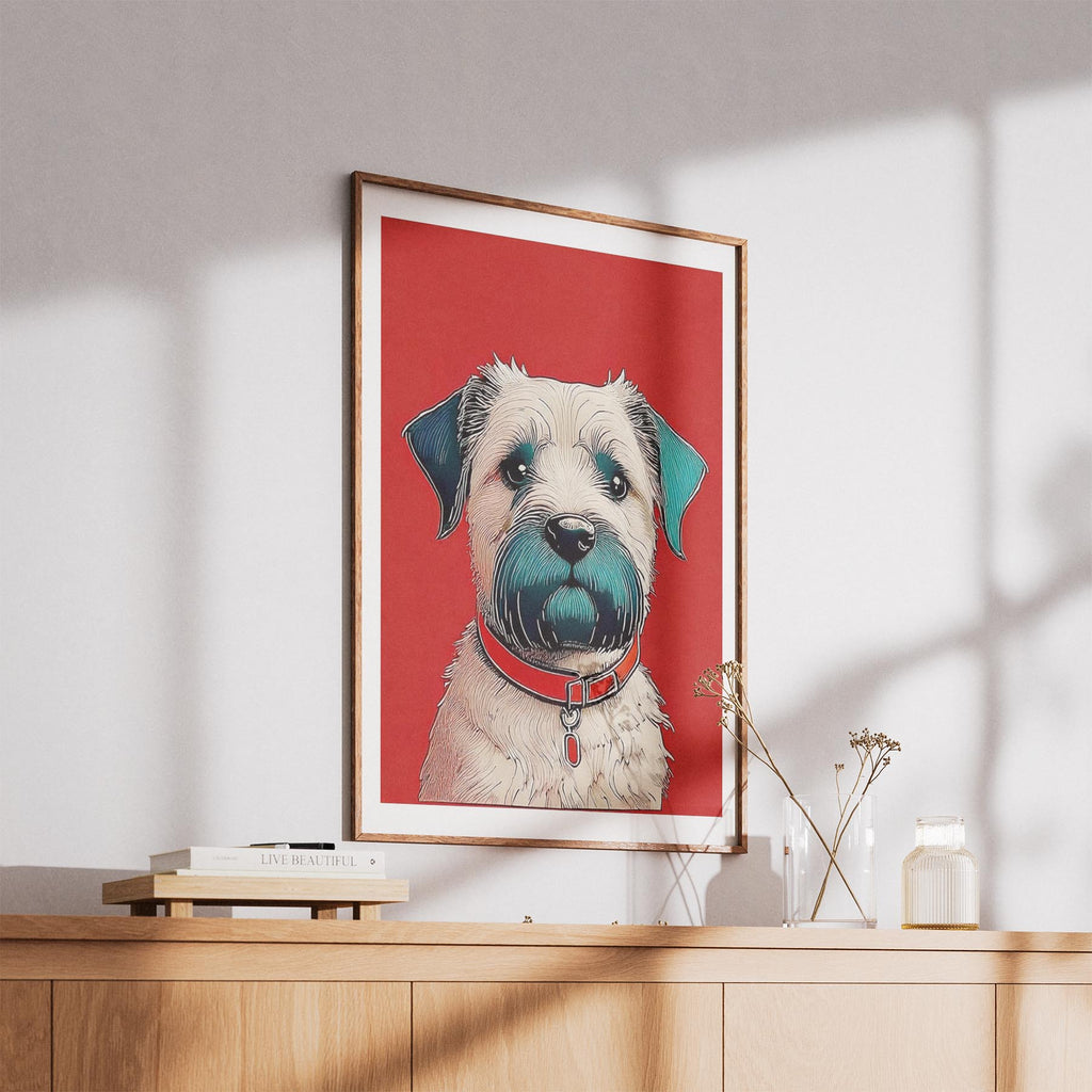 Border Terrier Red Dog Series image 5