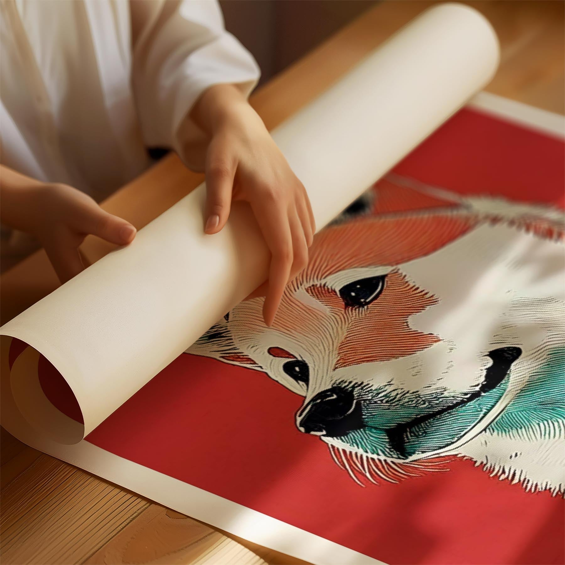 Shiba Red Dog Series image 1