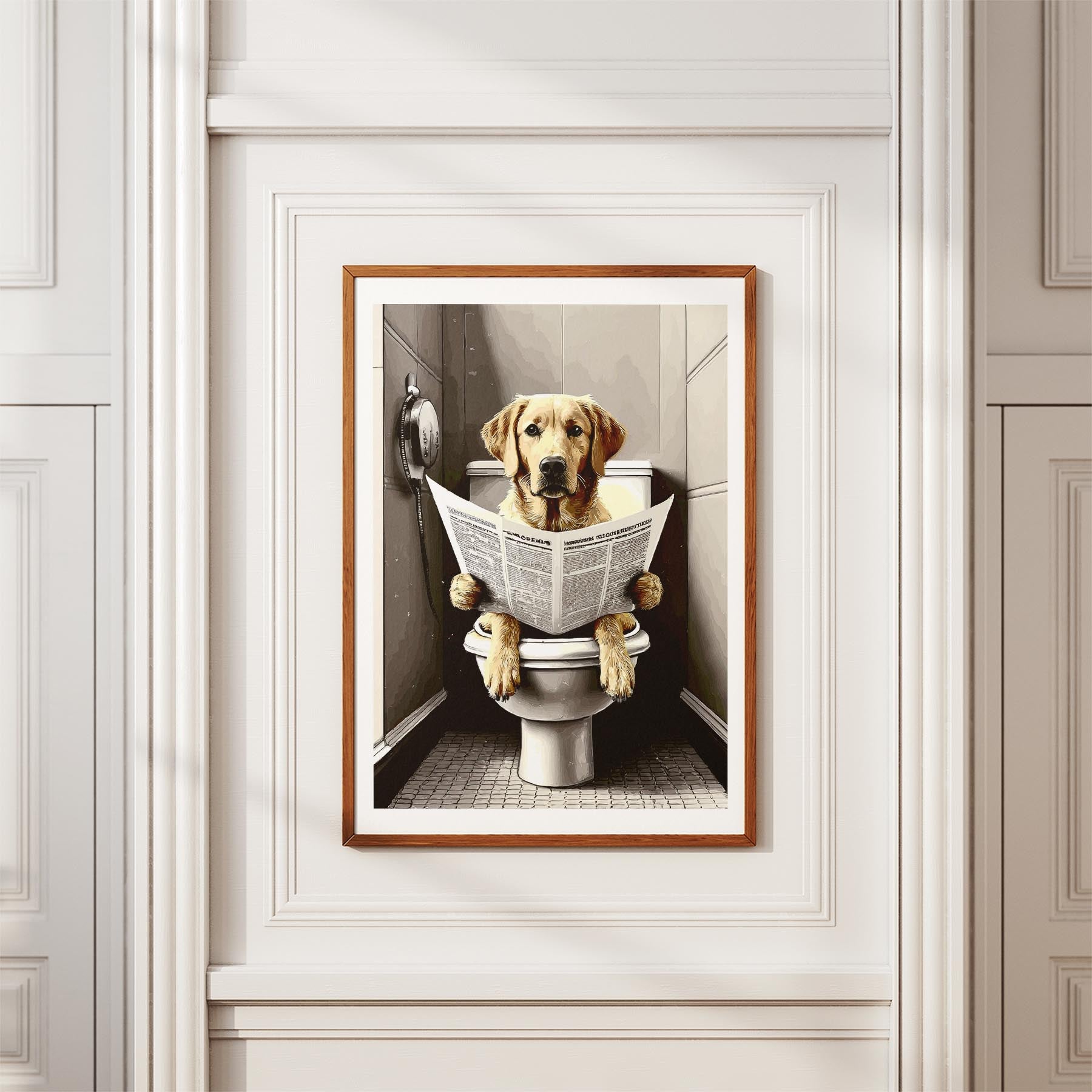 Labrador Retriever Toilet Humour Dog Series 3 image 3