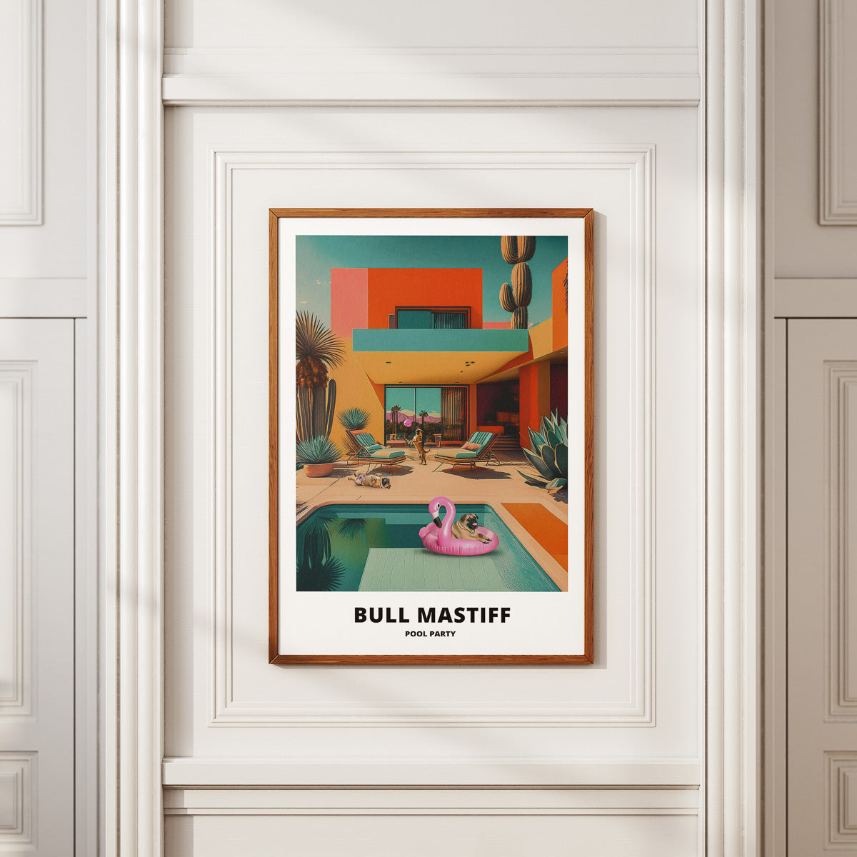 Bullmastiff Pool Party image 2