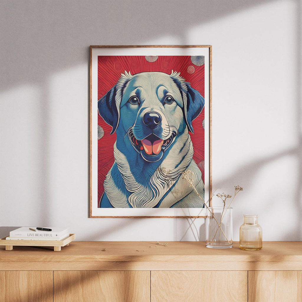 Labrador Retriever Hokusai Japanese Inspired Dog Series image 8