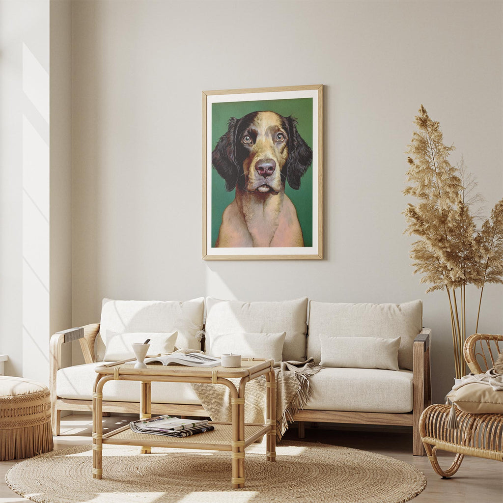 Gordon Setter Green Painted Series image 2