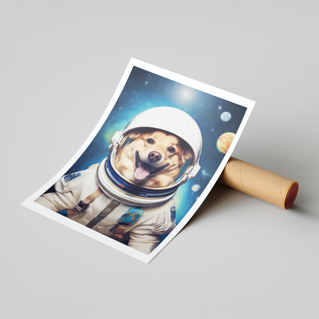 German Spitz Astronaut Dog Series image 6