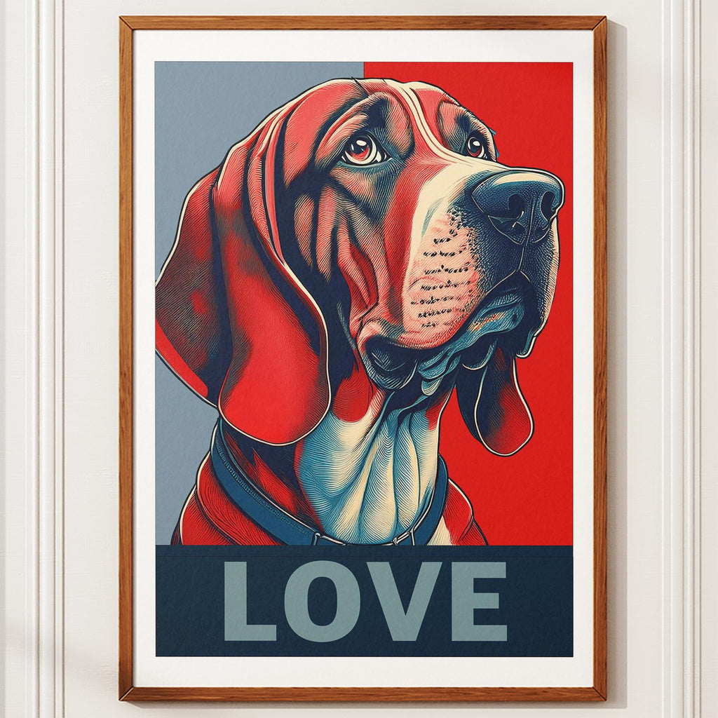 Bloodhound LOVE Series Inspired by the Obama Poster image 10