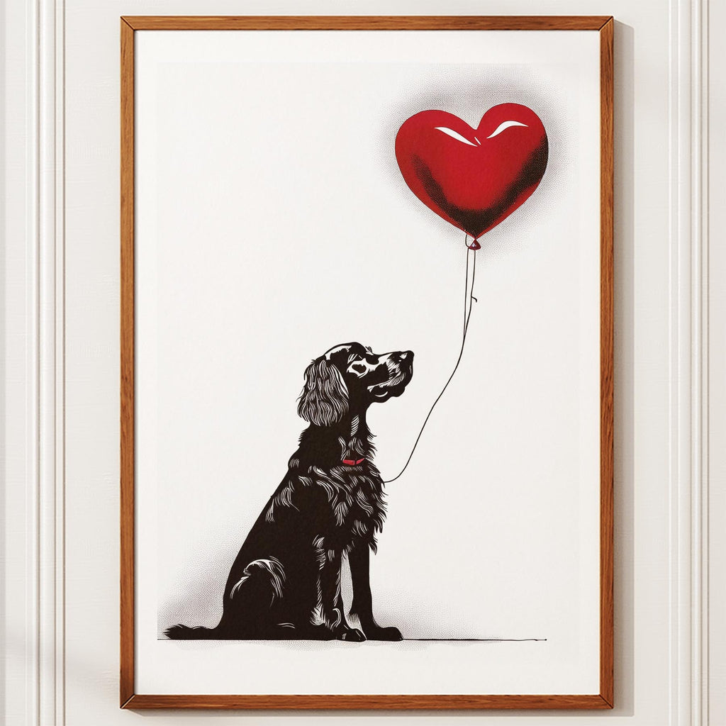 Irish Setter DOGSY Series inspired by the Art of Banksy image 10