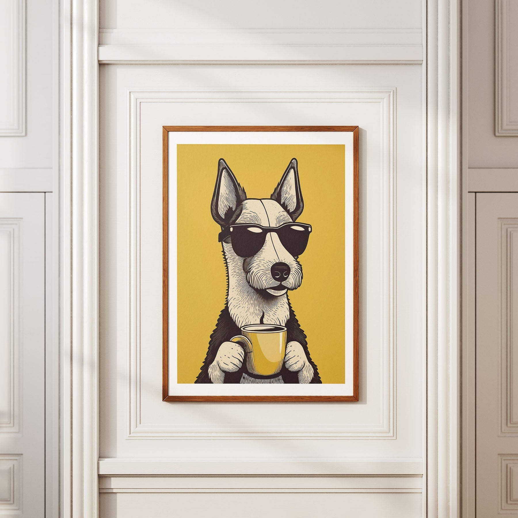 Fox Terrier 1 Chillin Coffee Dog image 2