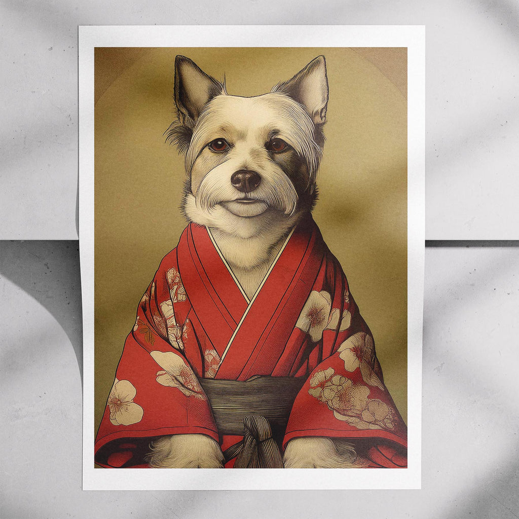Australian Terrier Japanse Kimono Dog Series image 7