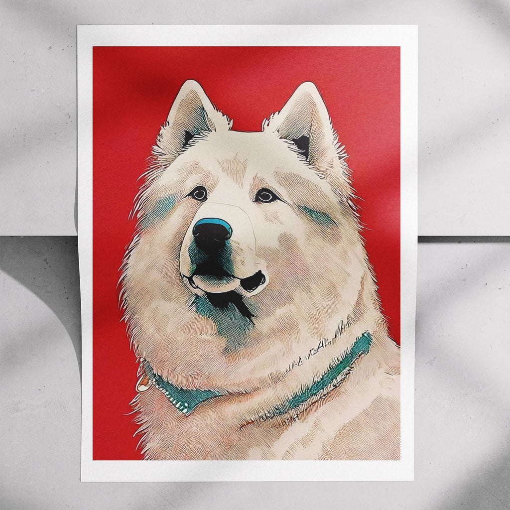 Samoyed Red Dog Series image 7