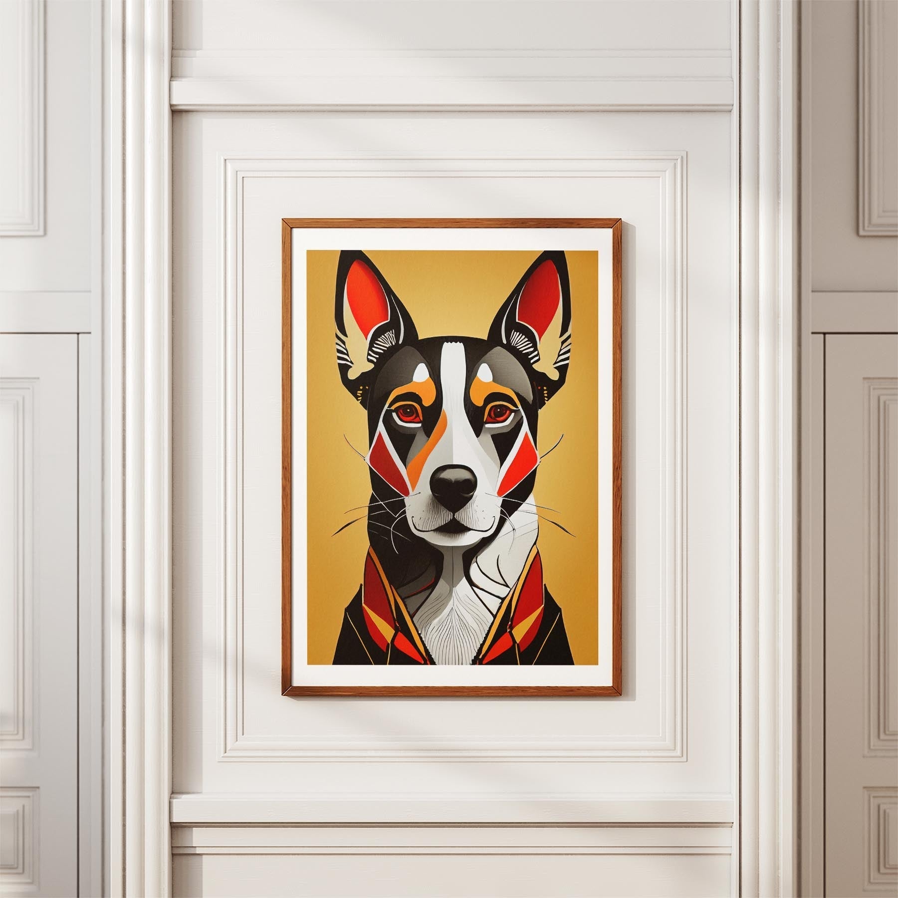 Kelpie Geometric Orange Series image 3