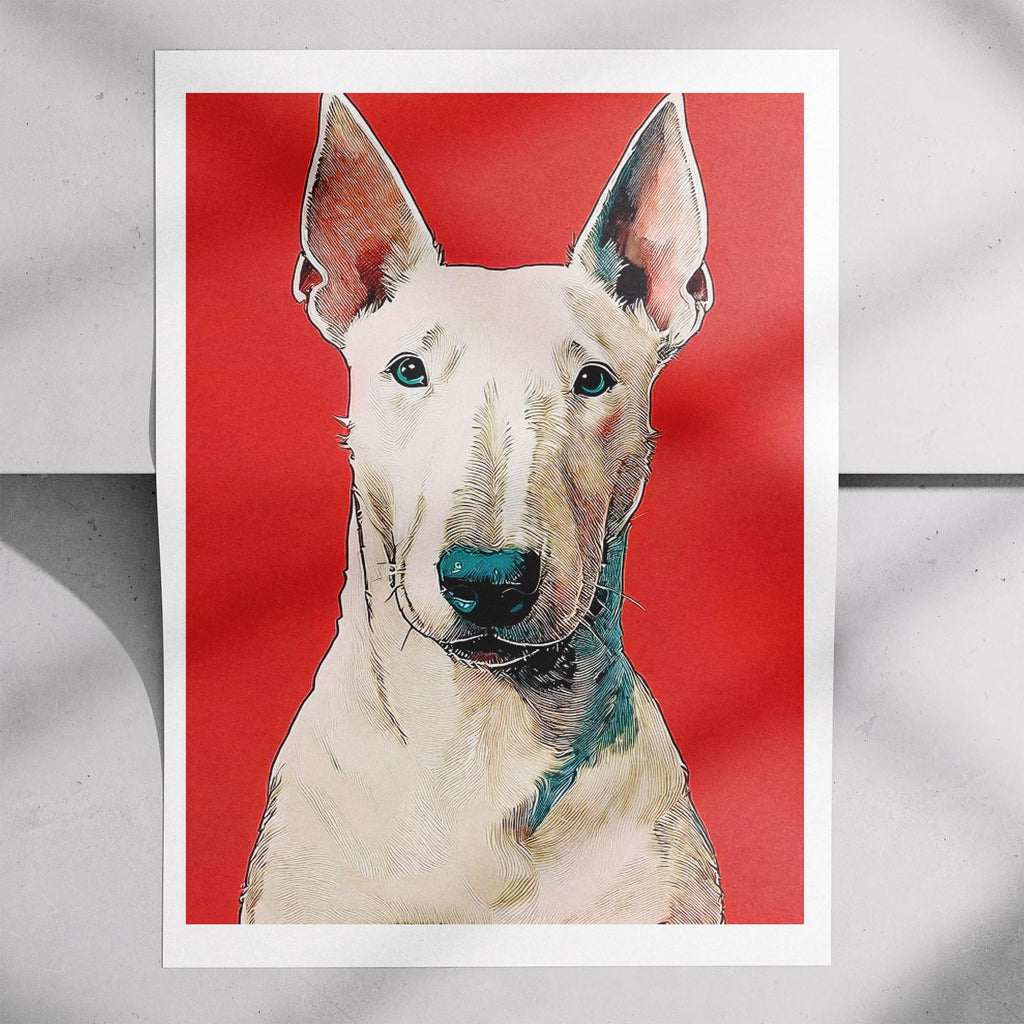 Bull Terrier Red Dog Series image 7