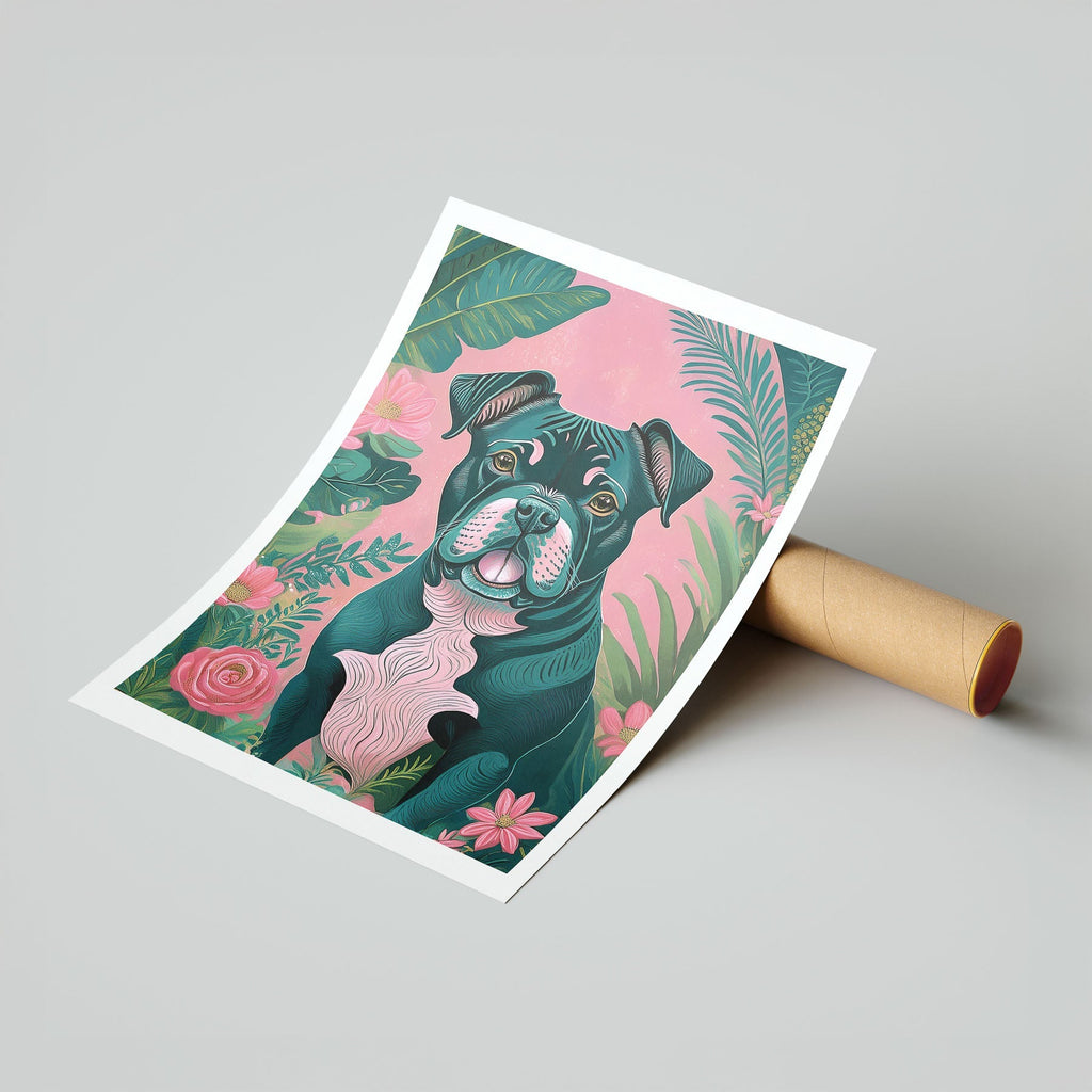 Bulldog Flowery Dog image 7