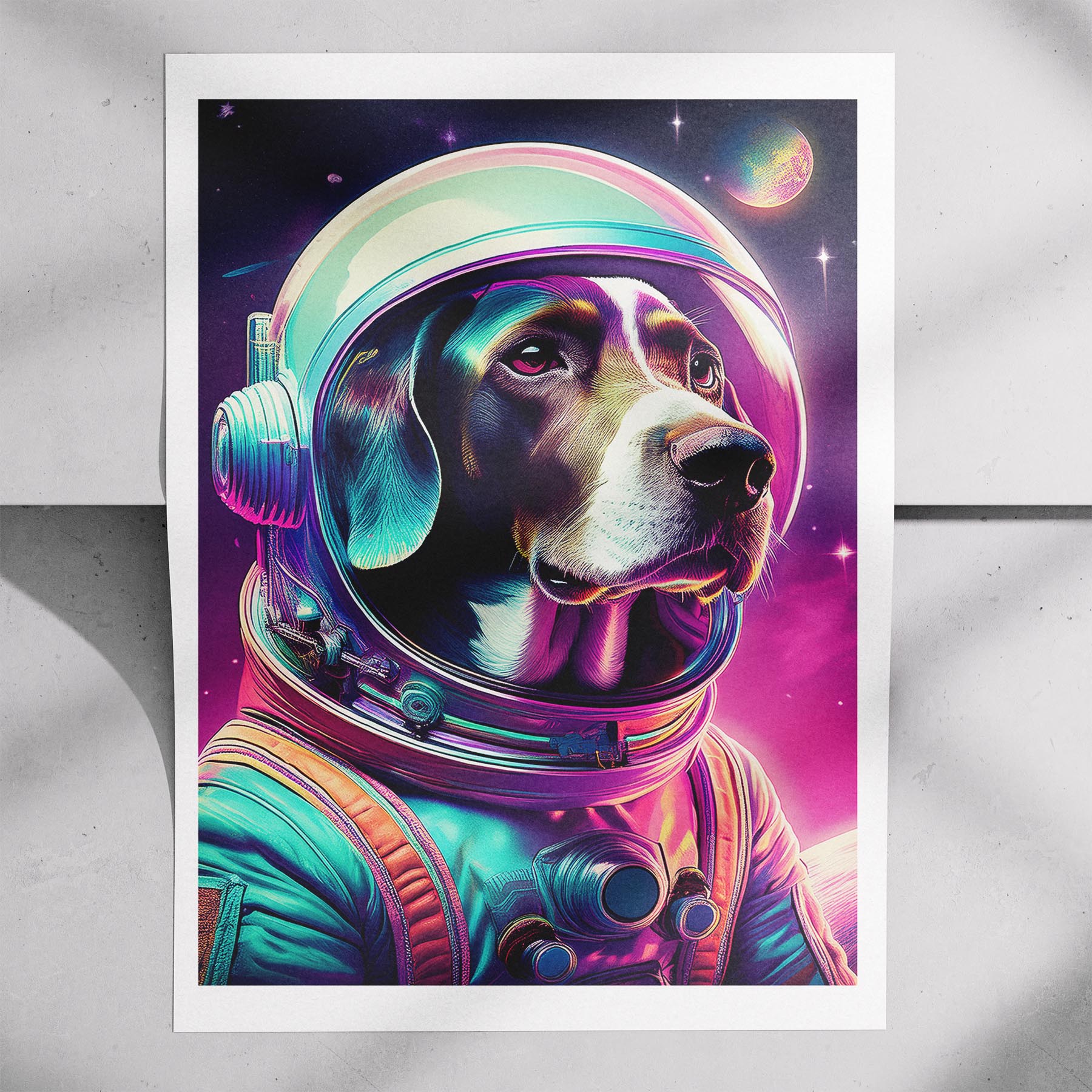 German Pointer Space Dogs Series image 7