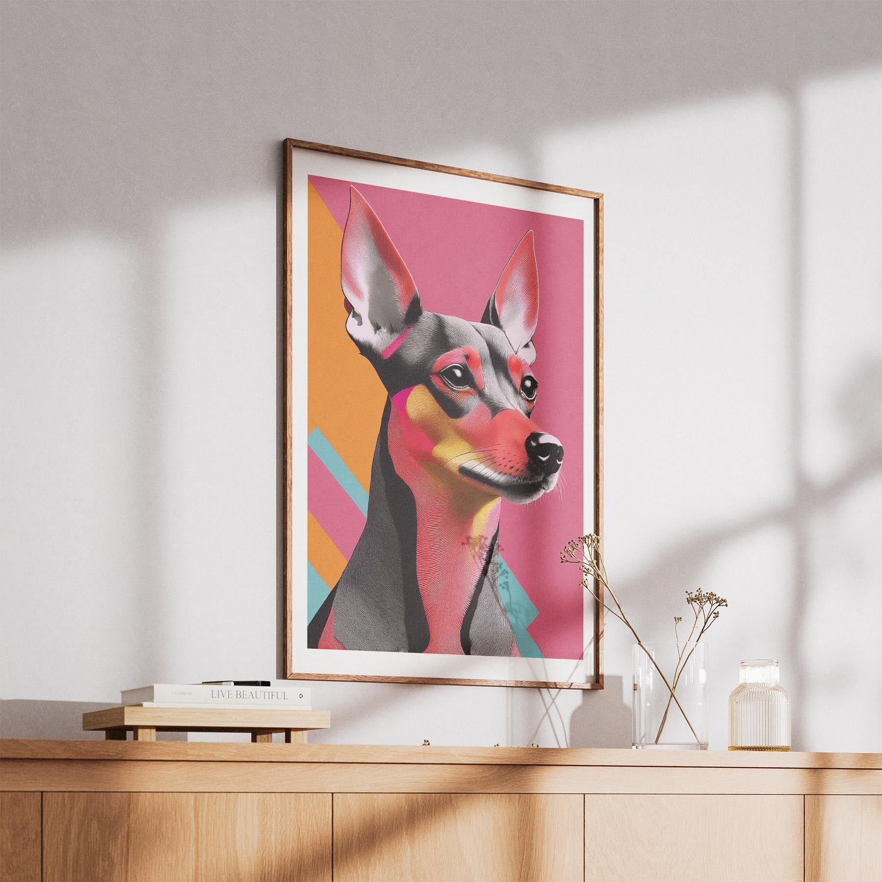 Miniature Pinscher Modern Pop Dog Series image 5