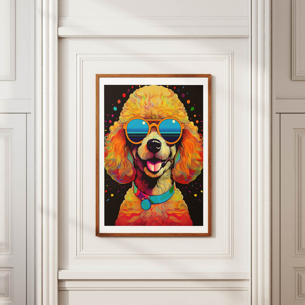 Poodle In Colourful Sunnies 3 image 2