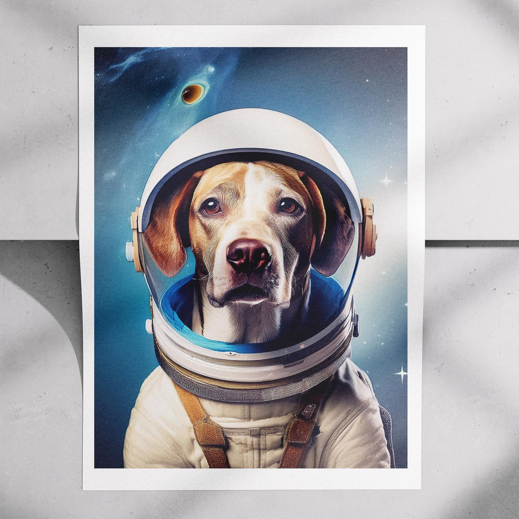 English Pointer Astronaut Dog Series image 7