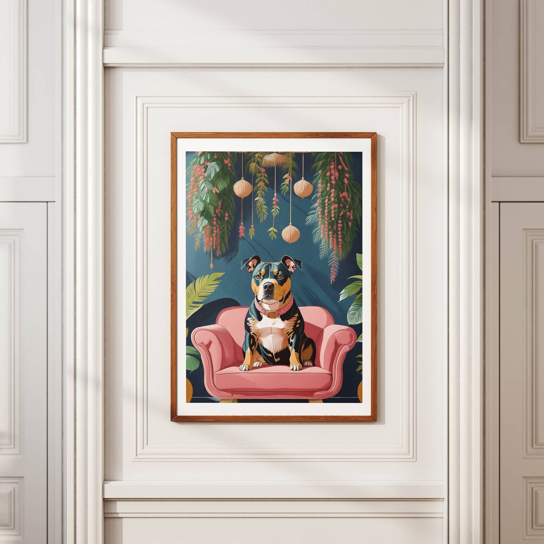 Staffordshire Bull Terrier  Just Lounging Around 3 image 2