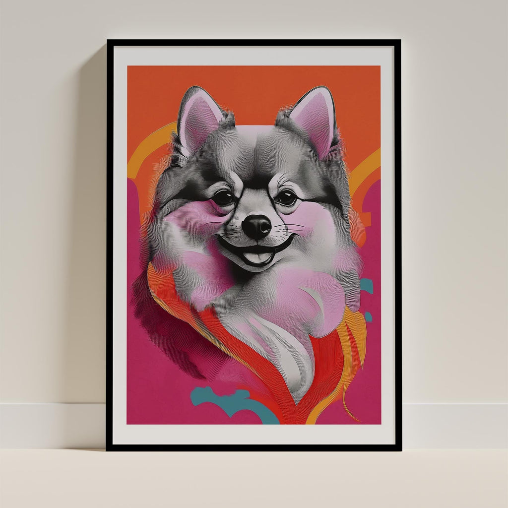 Pomeranian Modern Pop Dog Series image 0