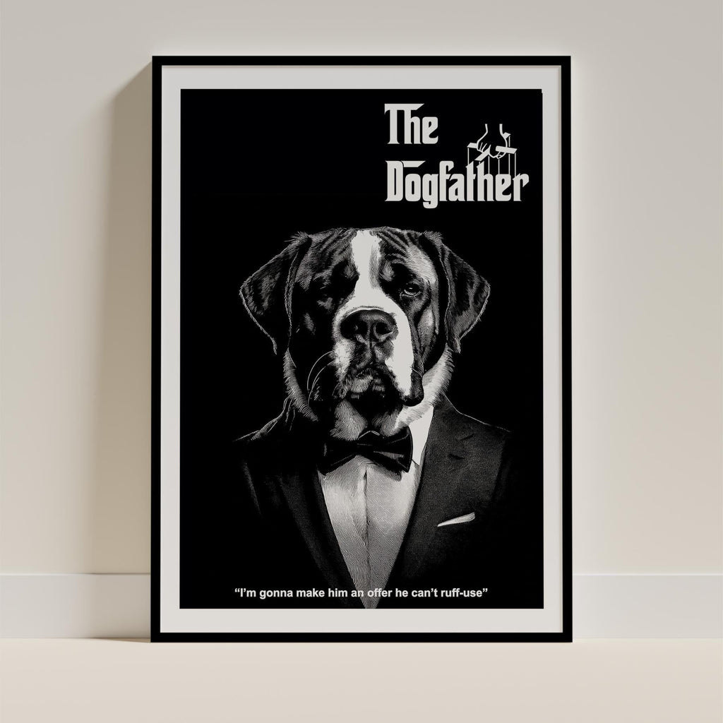 Saint Bernard Mafia Dog Series image 0