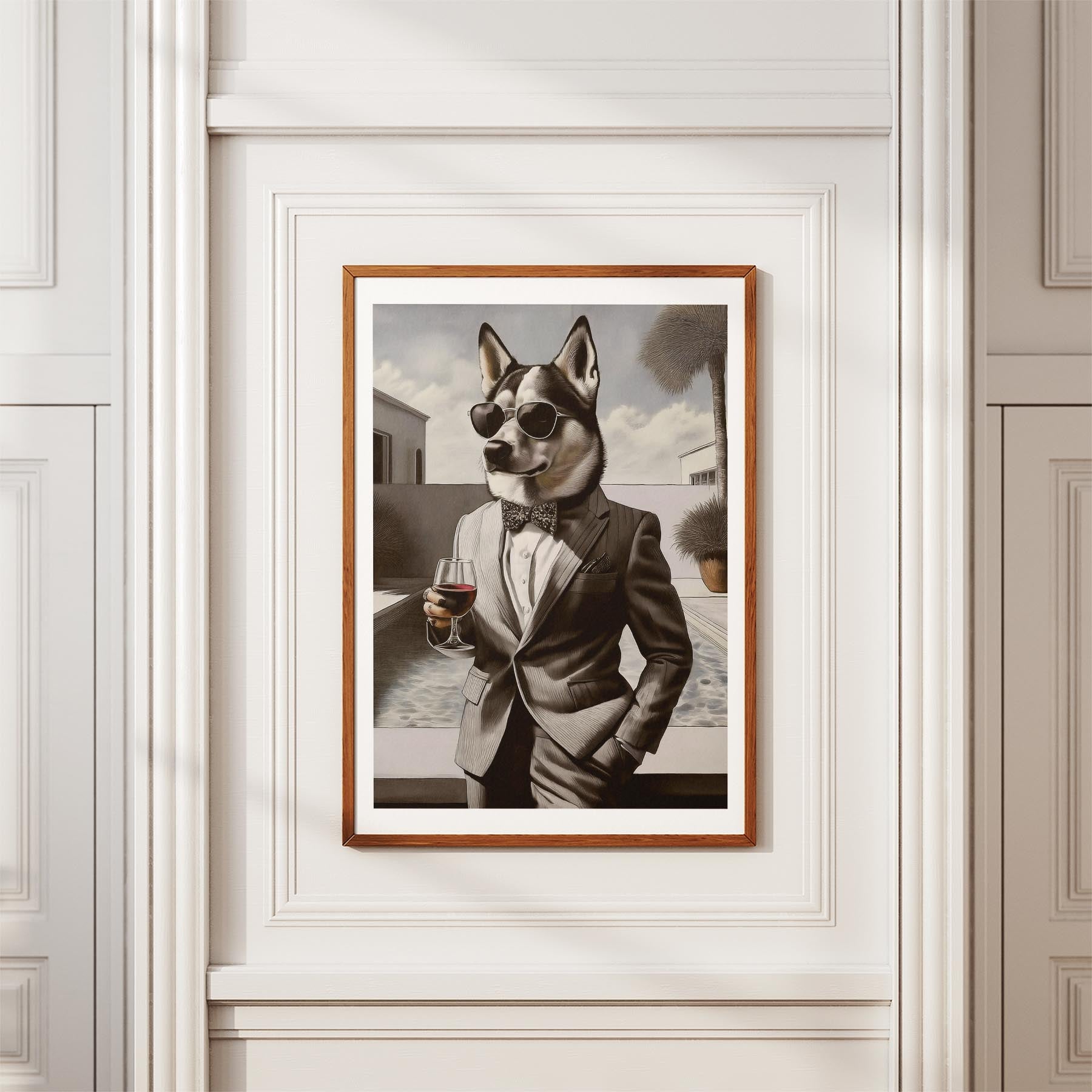 Siberian Husky The Distinguished Gentleman Dog Series image 3