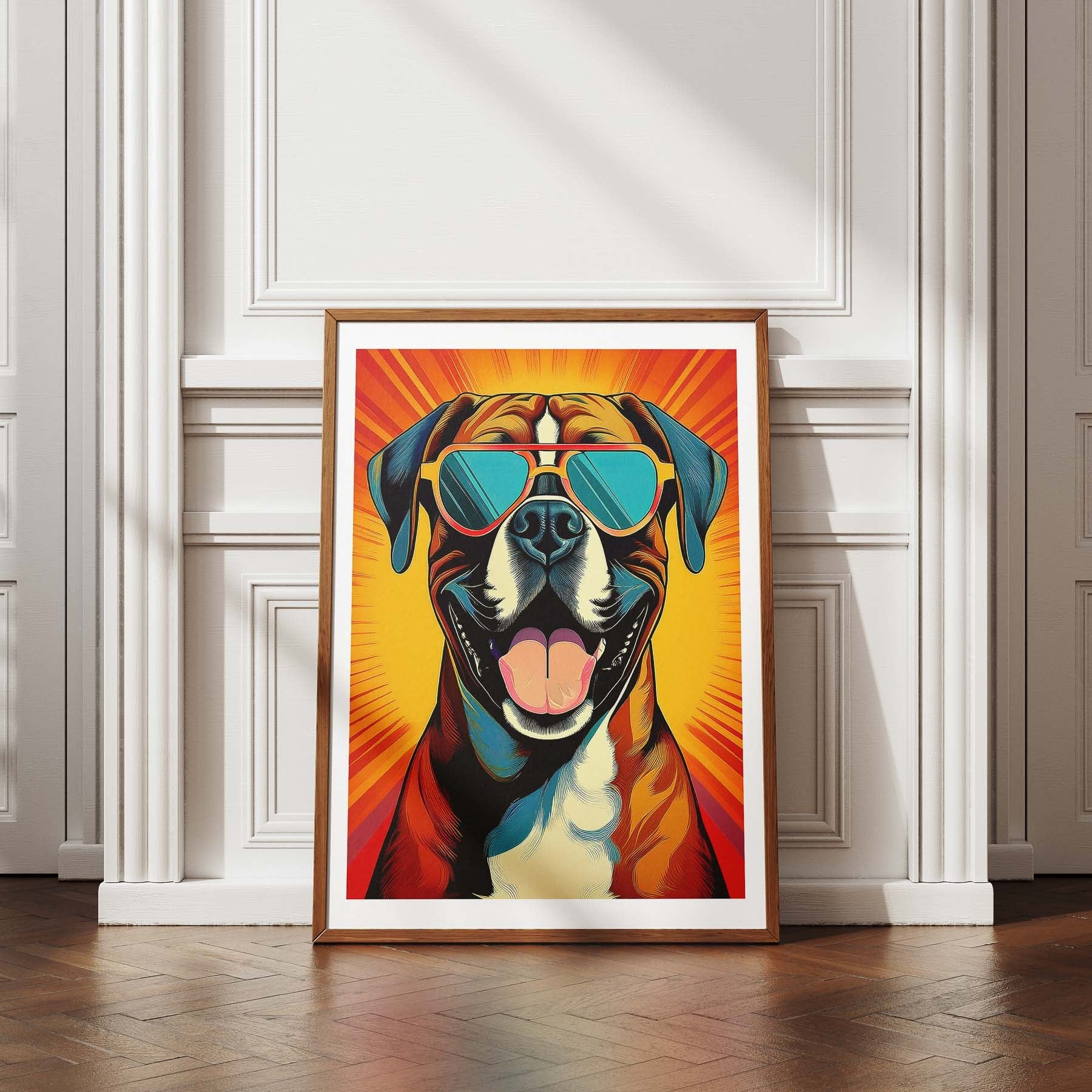 Boxer In Colourful Sunnies 2 image 4