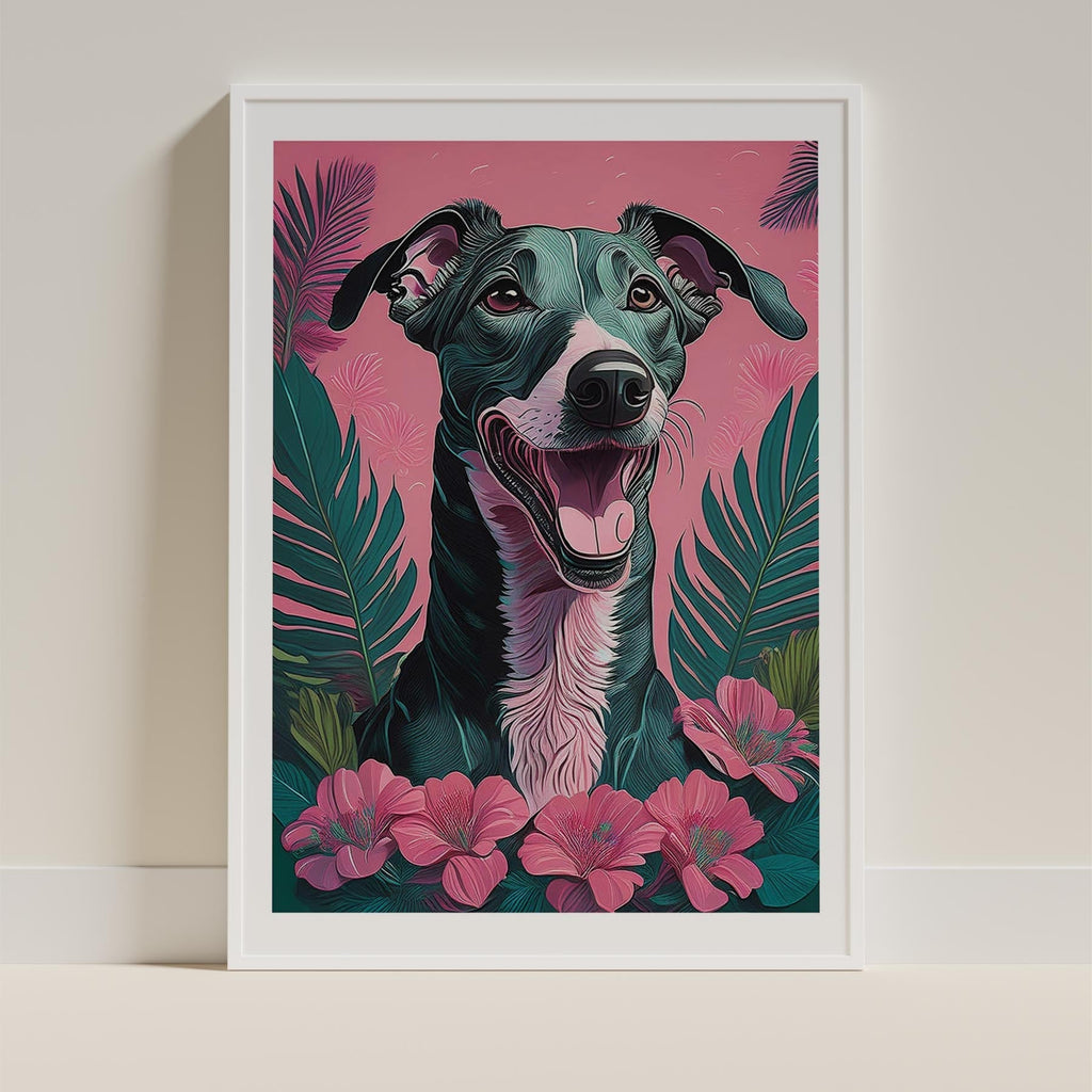 Greyhound Flowery Dog image 9
