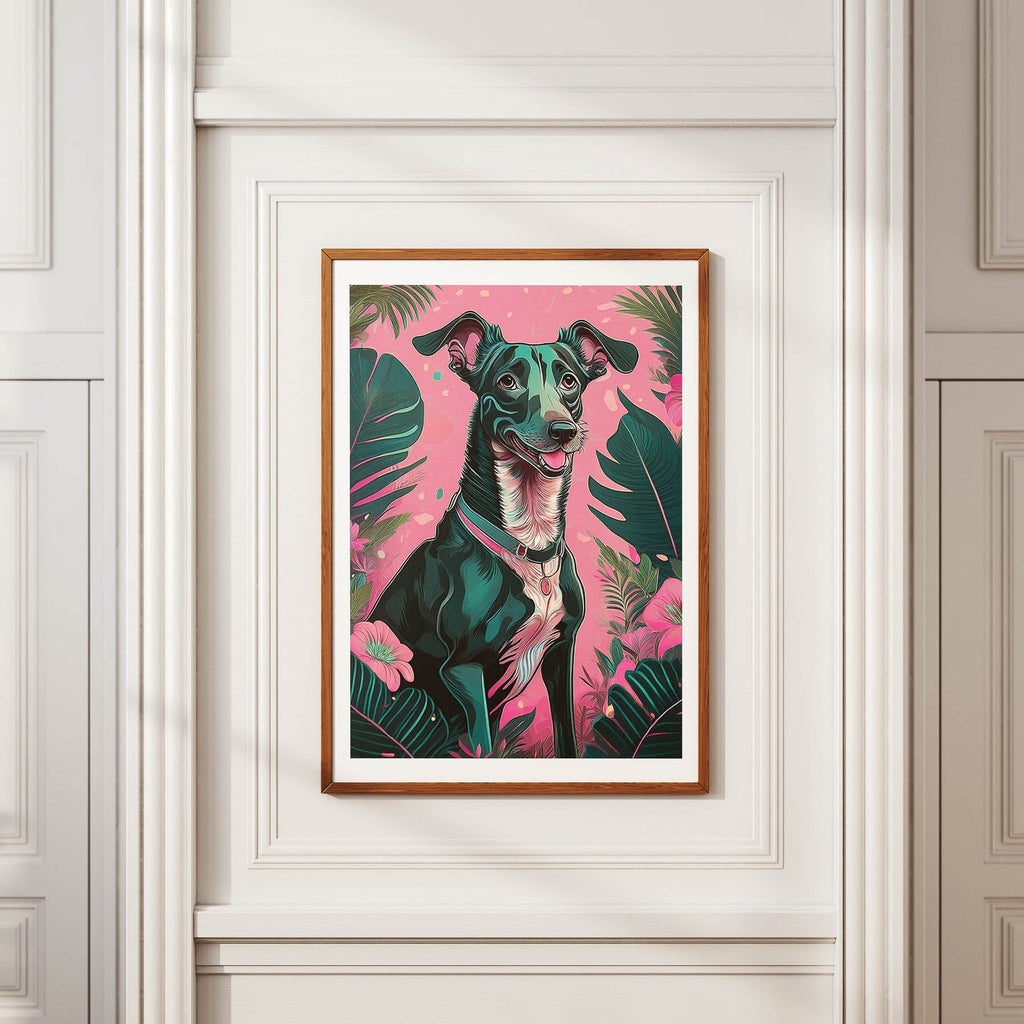 Greyhound Flowery Dog image 3