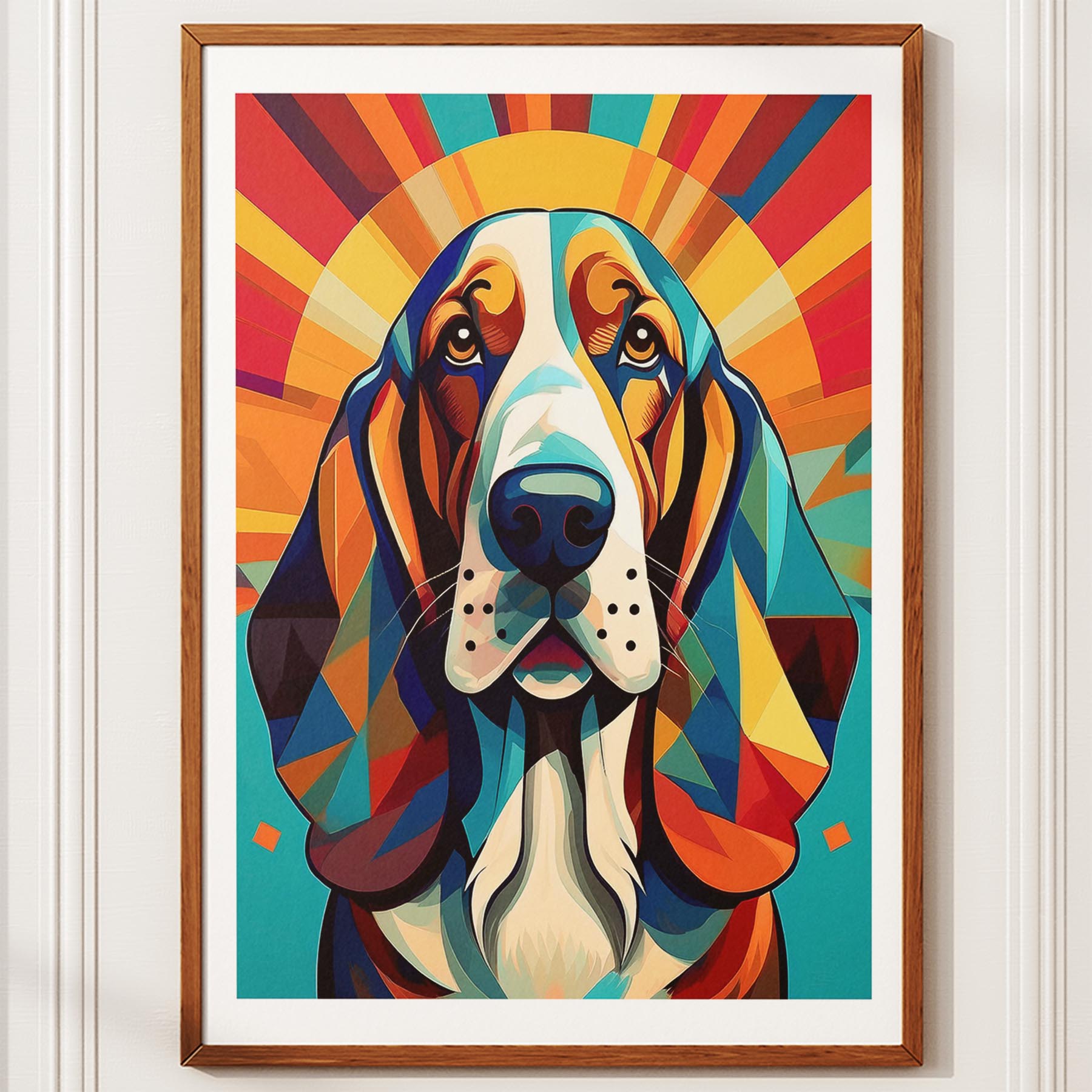 Basset Hound Colour Graphics 1 image 10