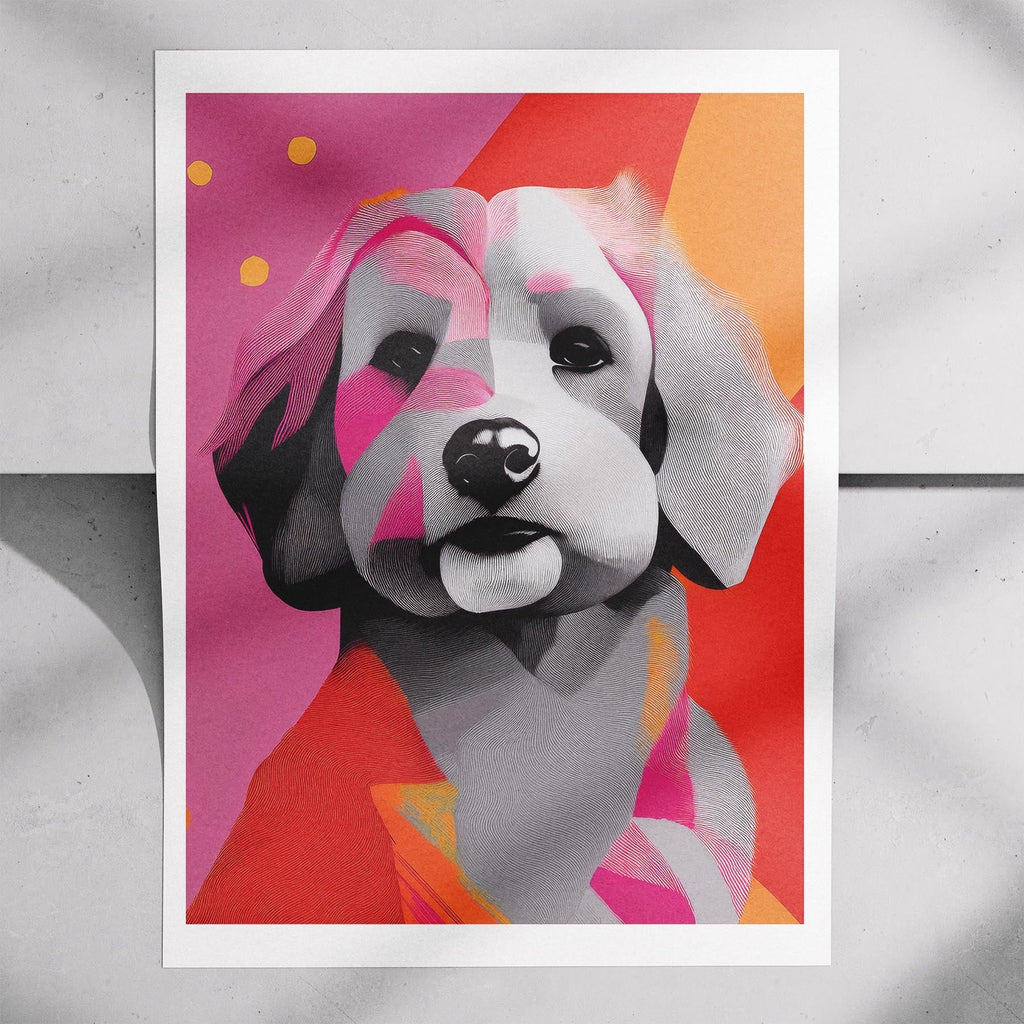 Coton de Tulear Modern Pop Dog Series image 7