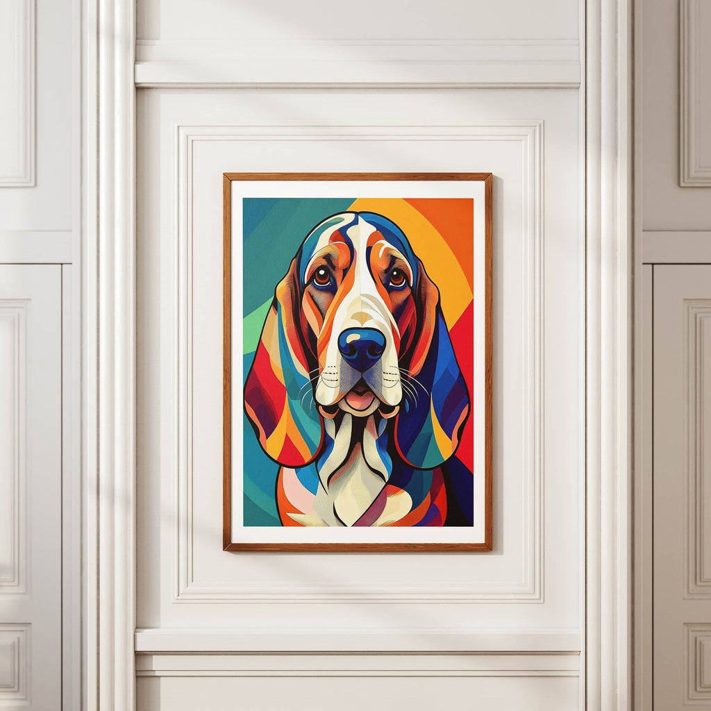 Basset Hound Colour Graphics 3 image 3