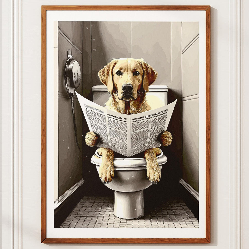 Labrador Retriever Toilet Humour Dog Series 3 image 10