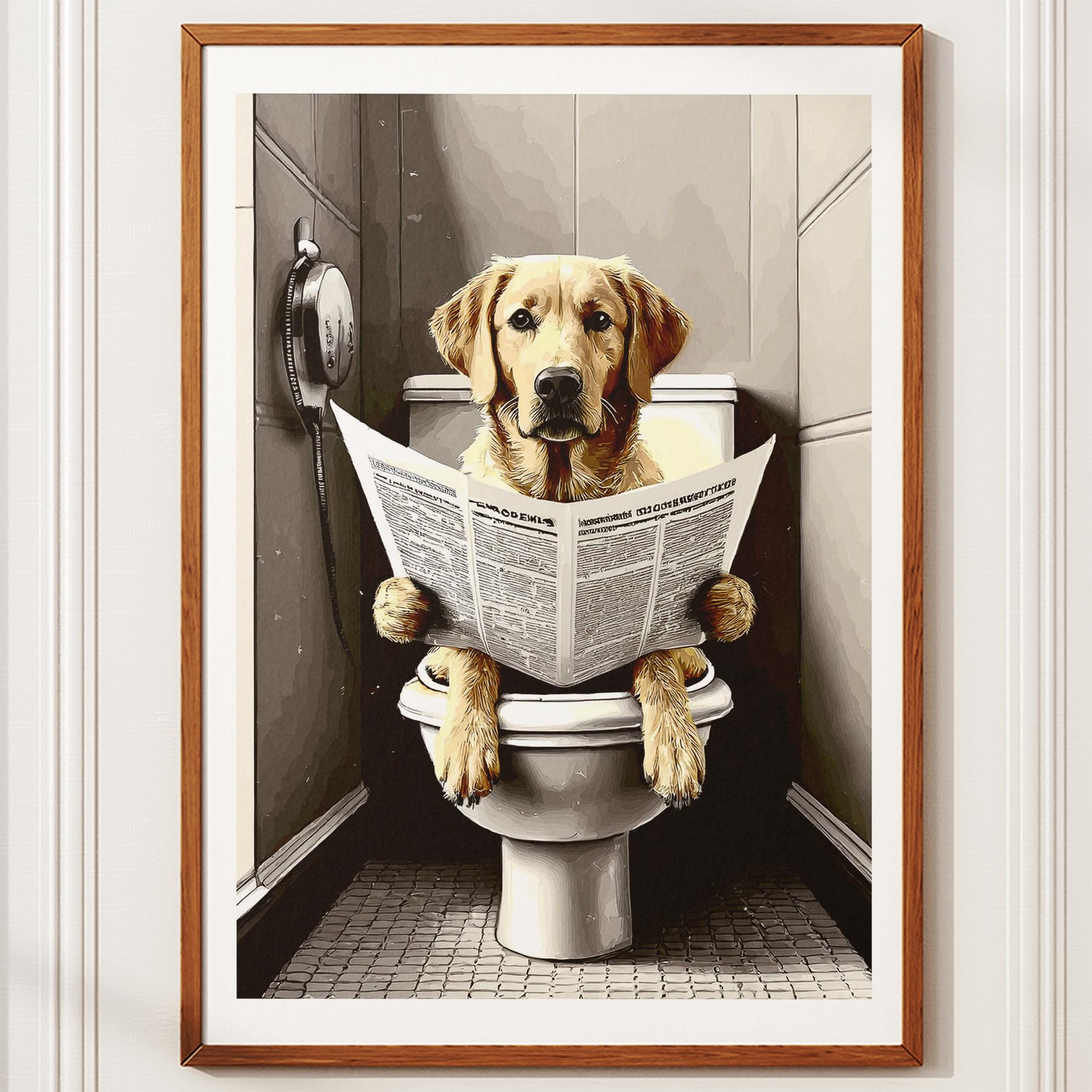 Labrador Retriever Toilet Humour Dog Series 3 image 10