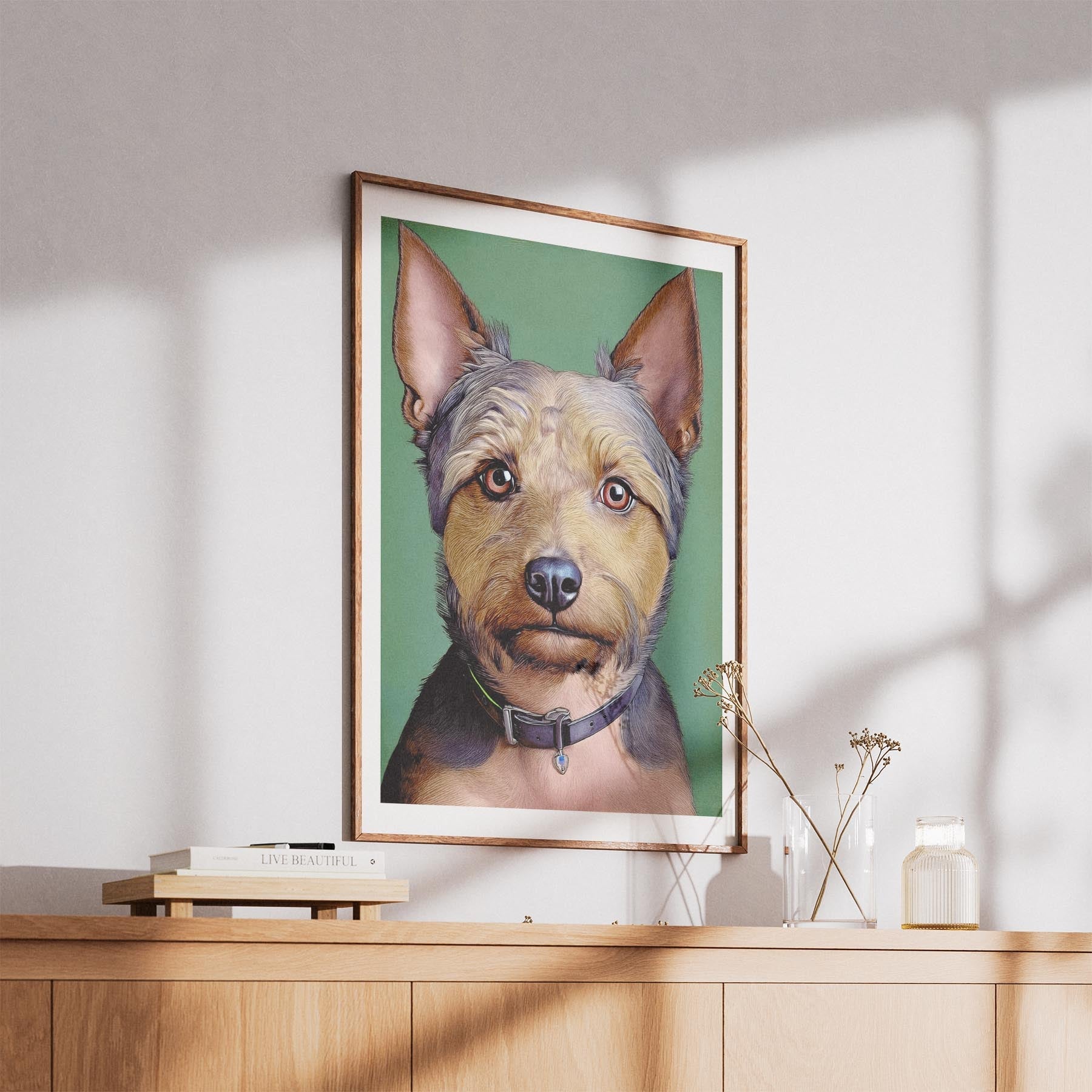 Australian Terrier Green Painted Series image 5