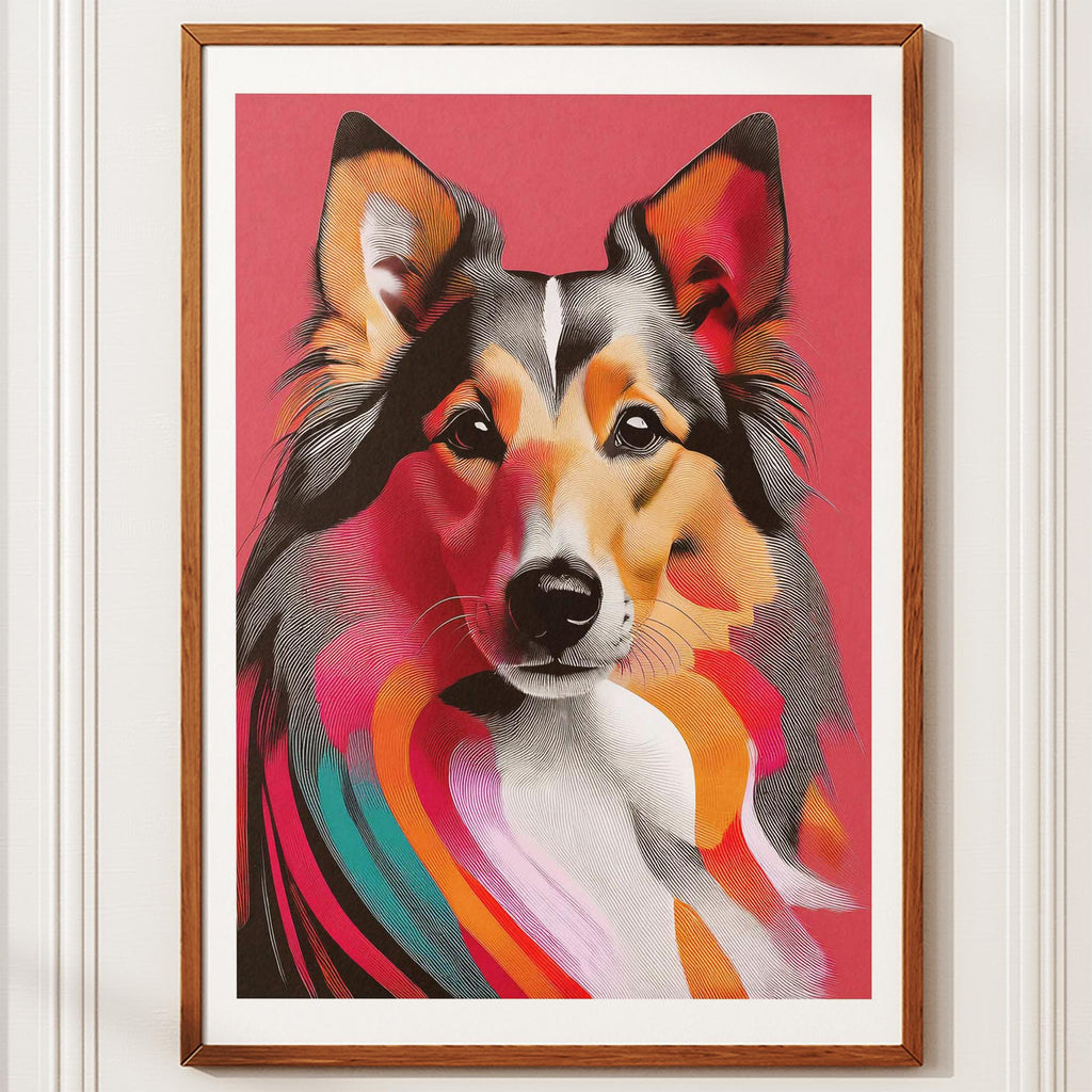 Shetland Sheepdog Modern Pop Dog Series image 10