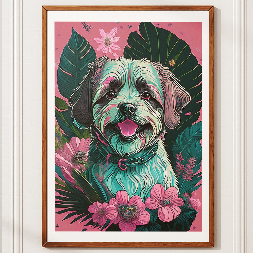 Maltese Flowery Dog image 10