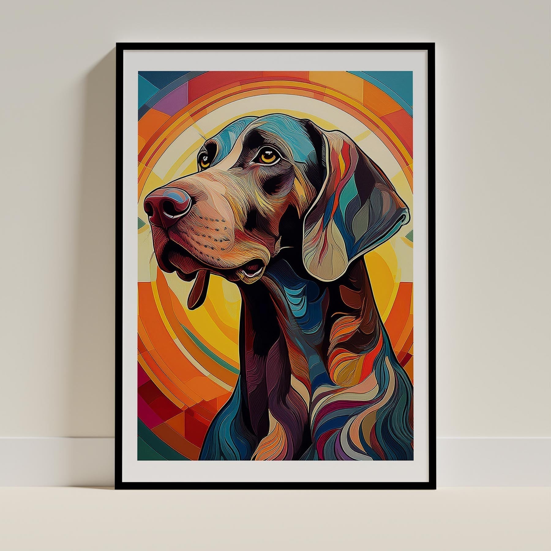 German Shorthaired Pointer Colour Graphics image 0